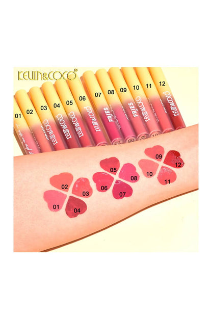 Kevin & Coco Fries Baby 4-Piece Mini Lip Gloss Set