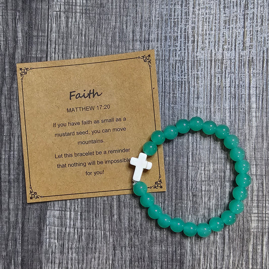 Faith "As small as a mustard seed" - Religious Bracelet