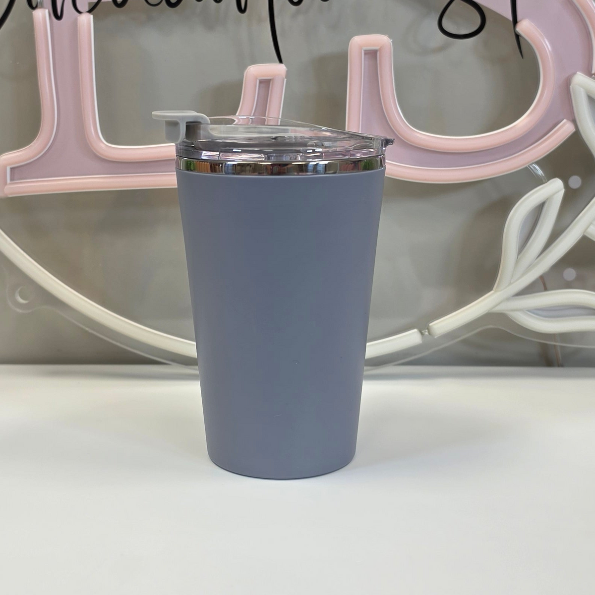 Kids' Stainless Steel Tumbler with Lid & Straw