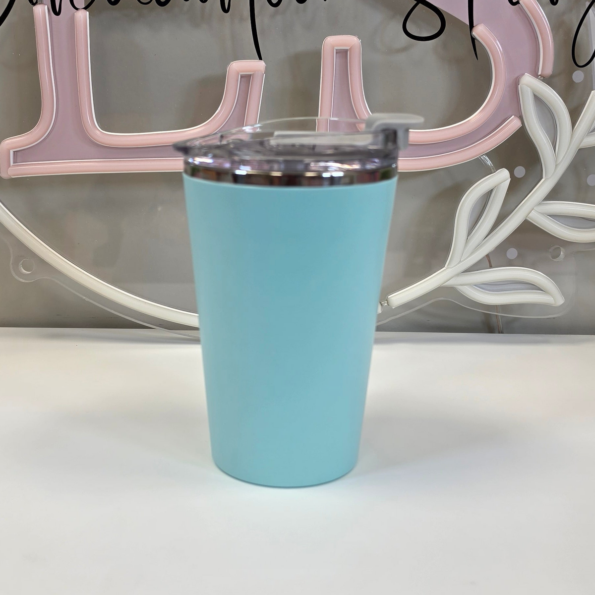 Kids' Stainless Steel Tumbler with Lid & Straw