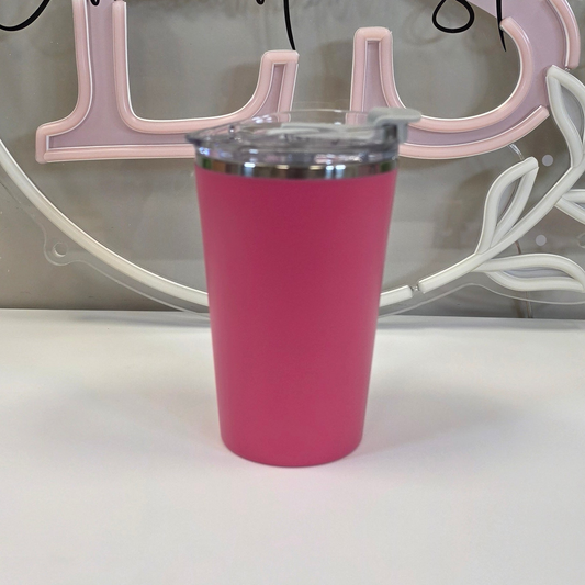 Kids' Stainless Steel Tumbler with Lid & Straw