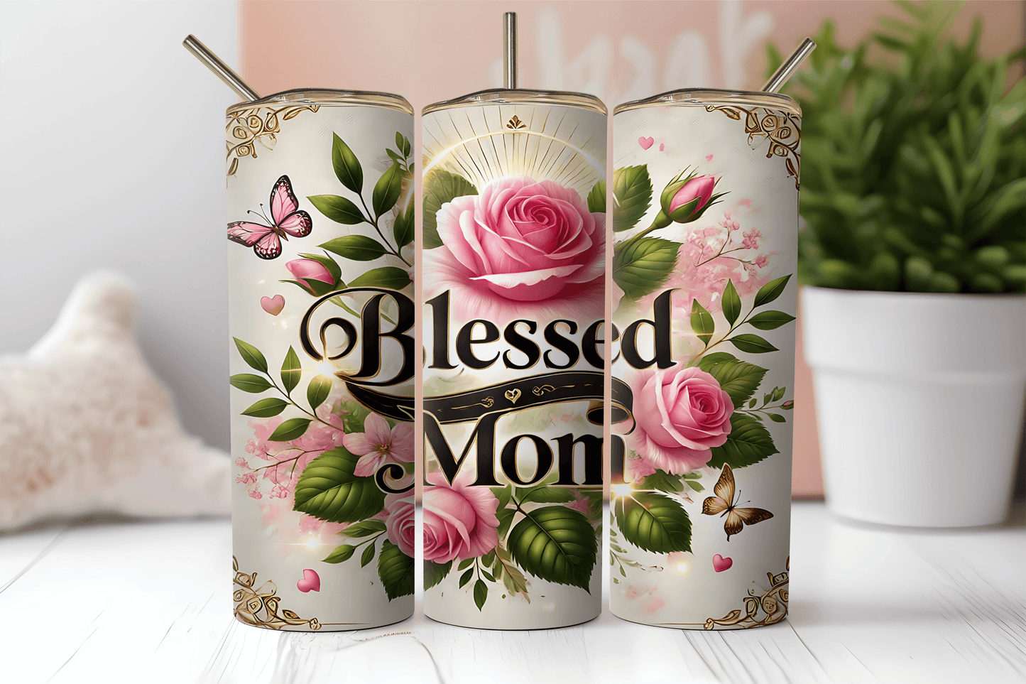Blessed Mom, 20oz tumbler