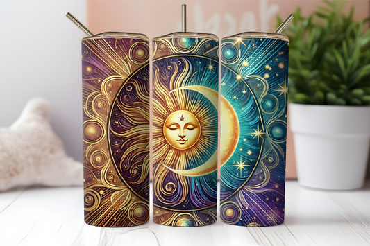 Sun & Moon, 20oz tumbler