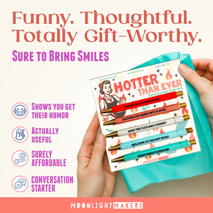 Hotter Than Ever Menopause Pen Set