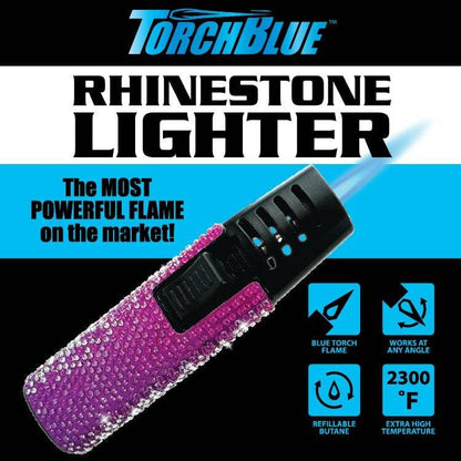 Rhinestone Torch Stick Lighter