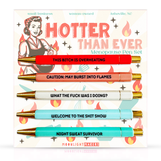 Hotter Than Ever Menopause Pen Set