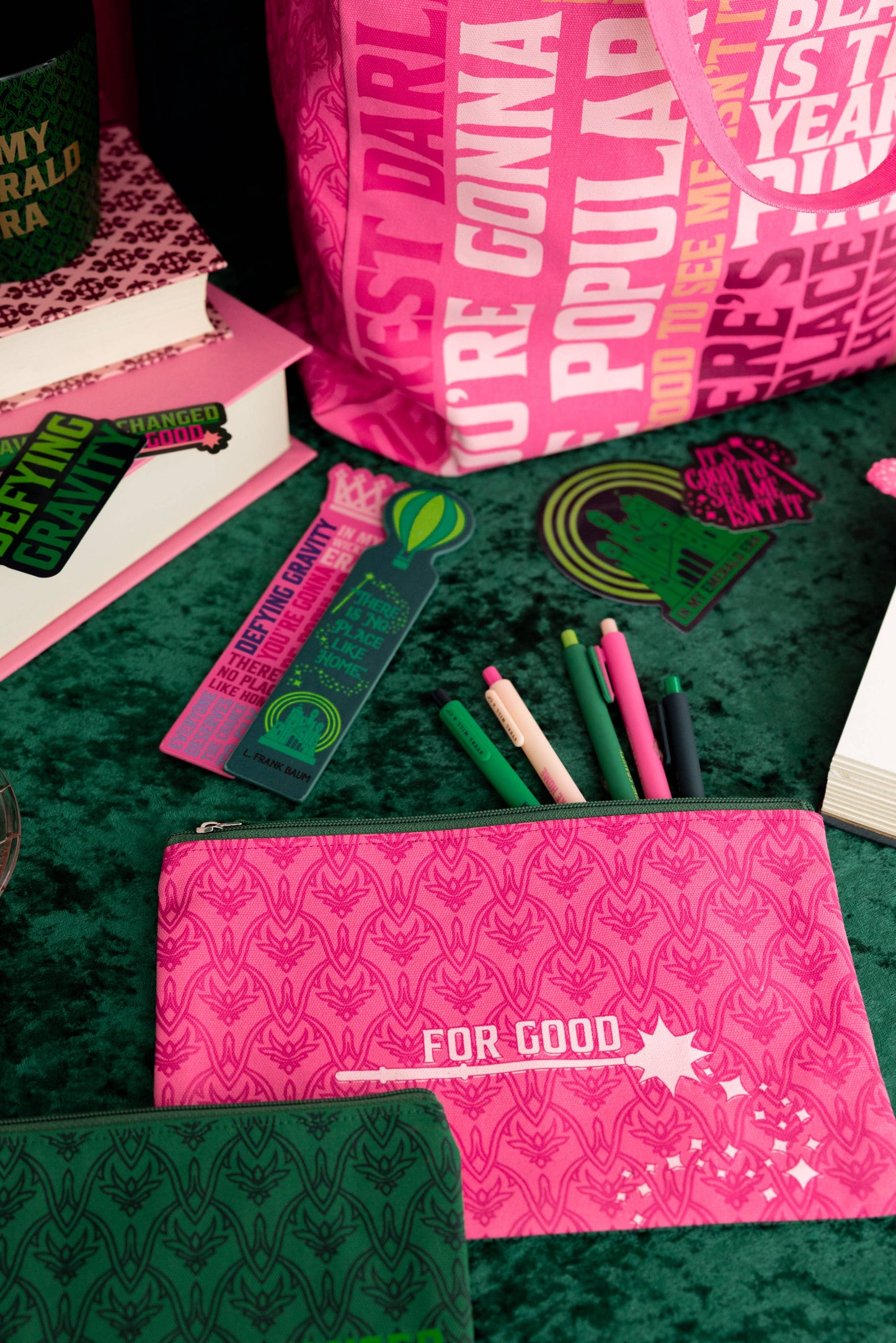 Wicked-Inspired Pencil Pouch, "I Have Been Changed for Good"