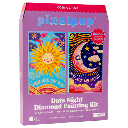 Diamond Art Date Night Kit - Cosmic Crush