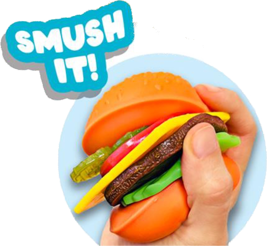 Foodie Fusion Deluxe Burger Play Set — 7 Pieces