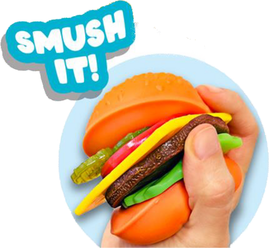 Foodie Fusion Deluxe Burger Play Set — 7 Pieces