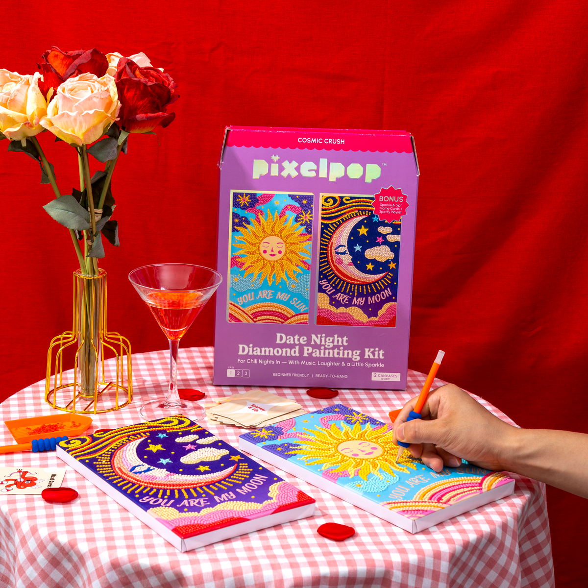 Diamond Art Date Night Kit - Cosmic Crush