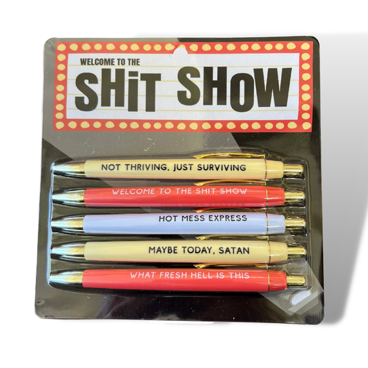 "Welcome to The Shit Show" Pen Set