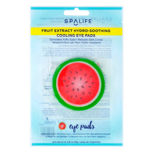 Watermelon hydro-Soothing Spa, Cooling Eye Pads - 12 Pairs