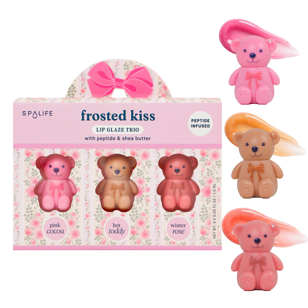 Frosted Kiss Lip Glaze Trio Gift Set