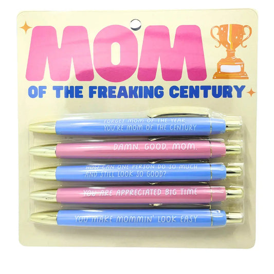"Mom Of The Freaking Century" Pen Set