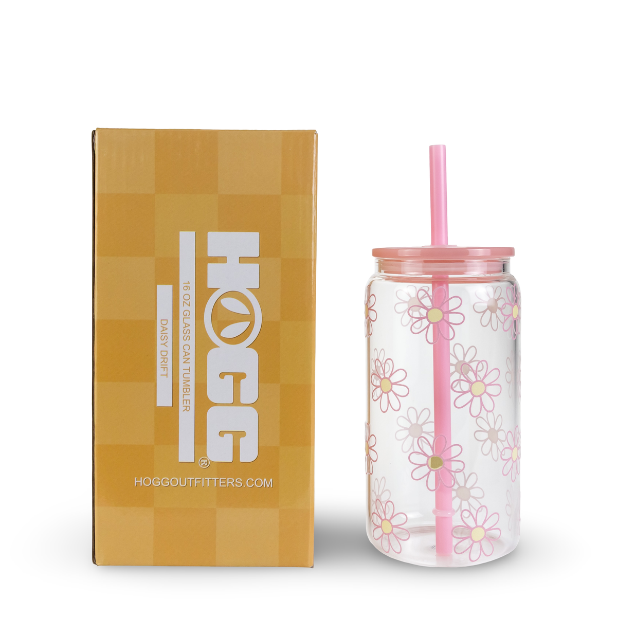 16oz Glass Can Tumbler - Daydream Club