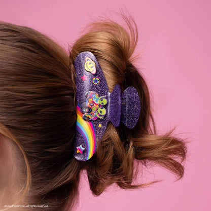 Lisa Frank x Kitsch Glitter Claw Clip in Zoomer & Zorbit