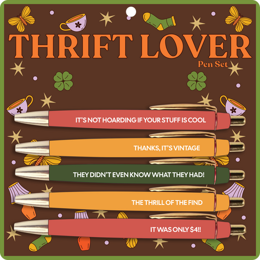 Thrift Lover Pen Set