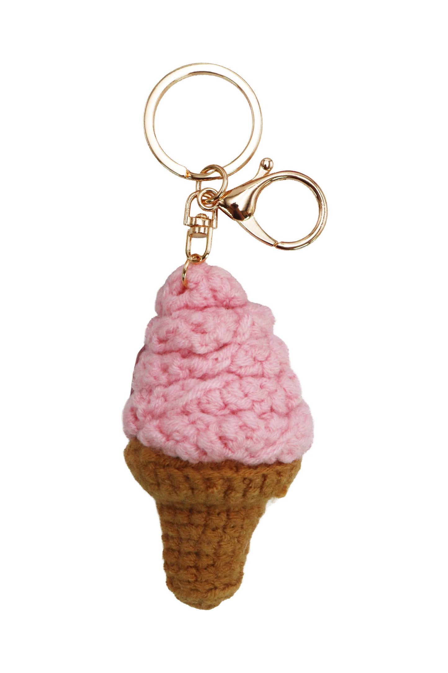 Emotional Support Food Crochet Key Chain