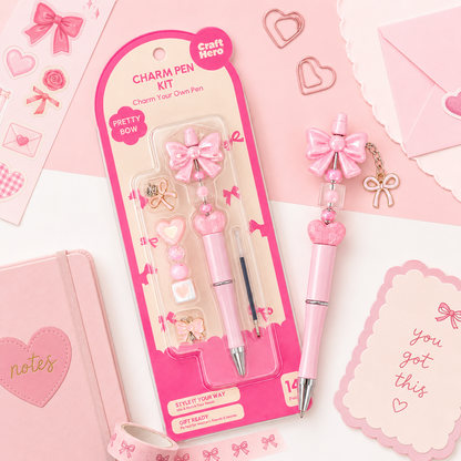 Bead Pen Kit - Pretty Bow