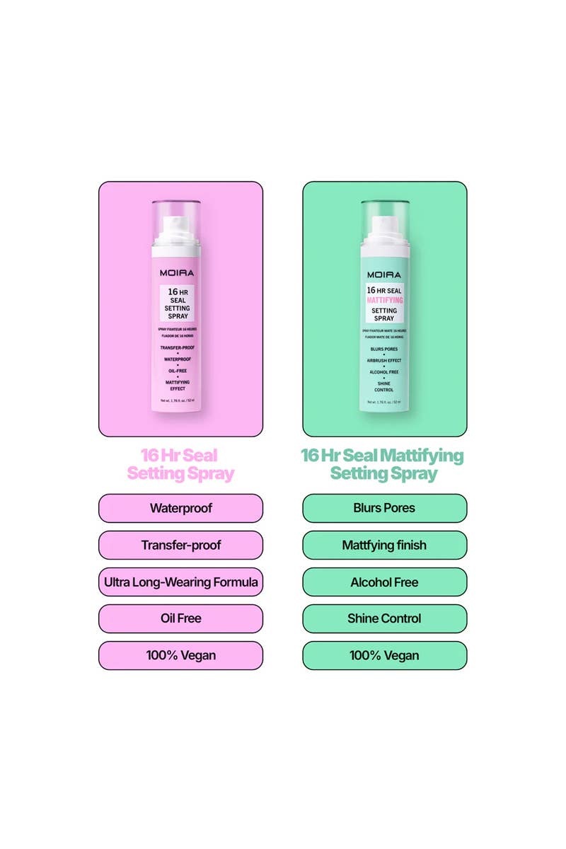 16HR Mattifying Setting Spray