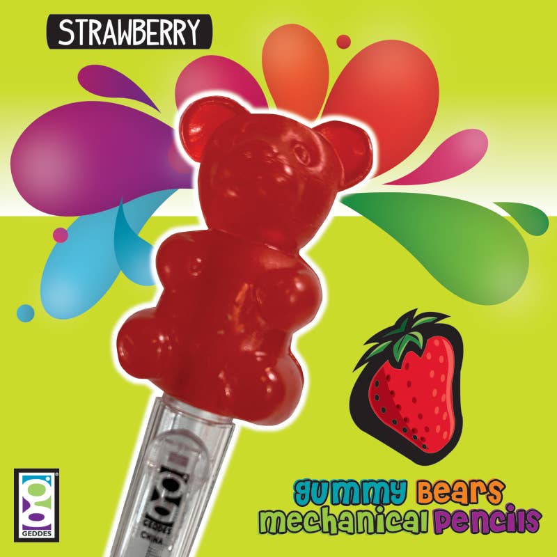 Scented Gummy Bear Mechanical Pencil