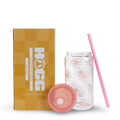 16oz Glass Can Tumbler - Daydream Club