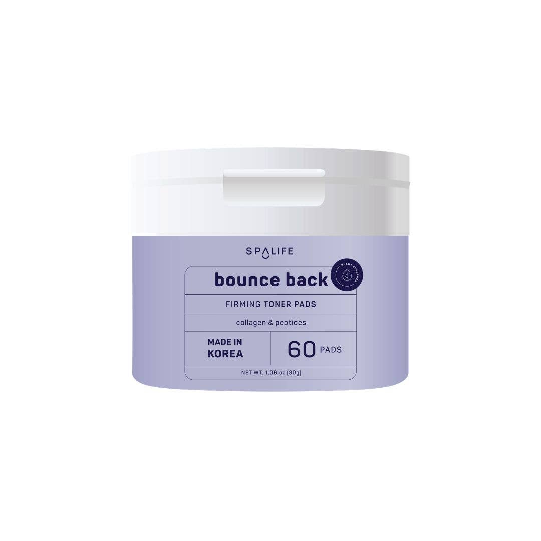 Bounce Back – Firming Korean Toner Pads l 60ct