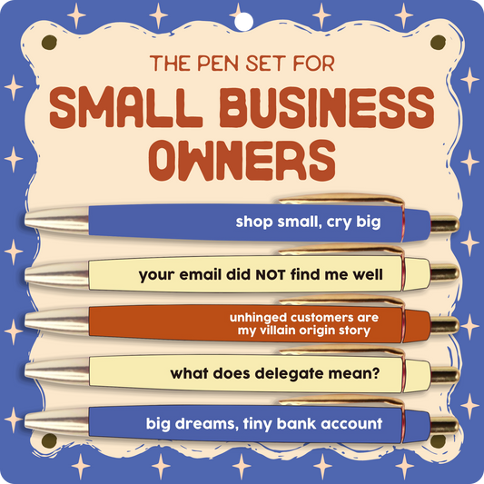 Small Business Owner Pen Set