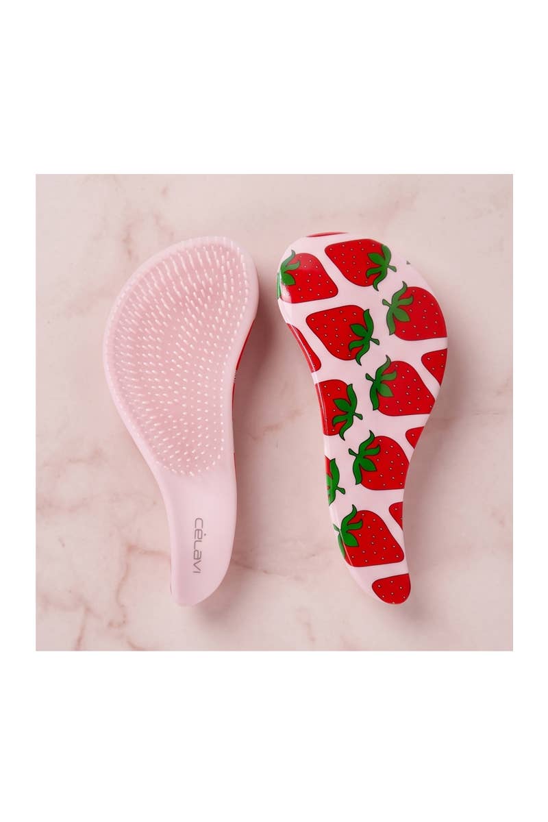 Strawberry Detangling Hair Brush