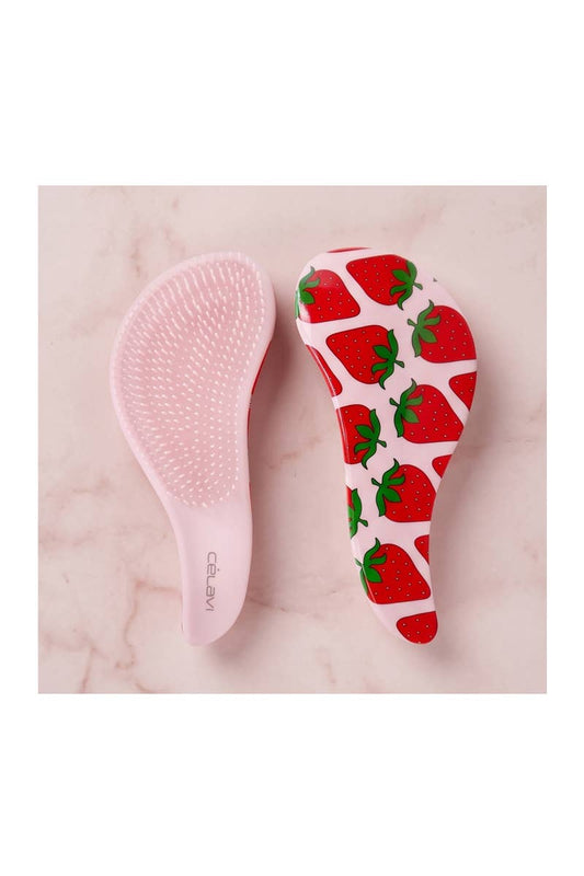 Strawberry Detangling Hair Brush