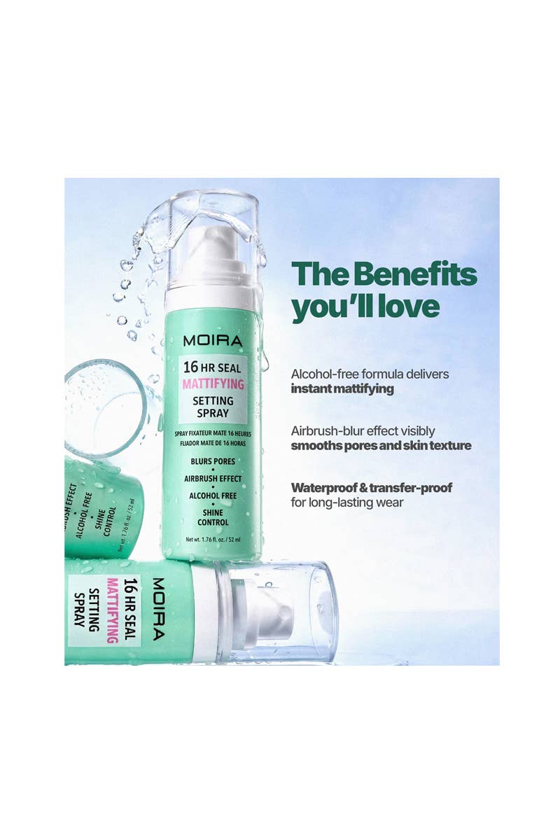 16HR Mattifying Setting Spray