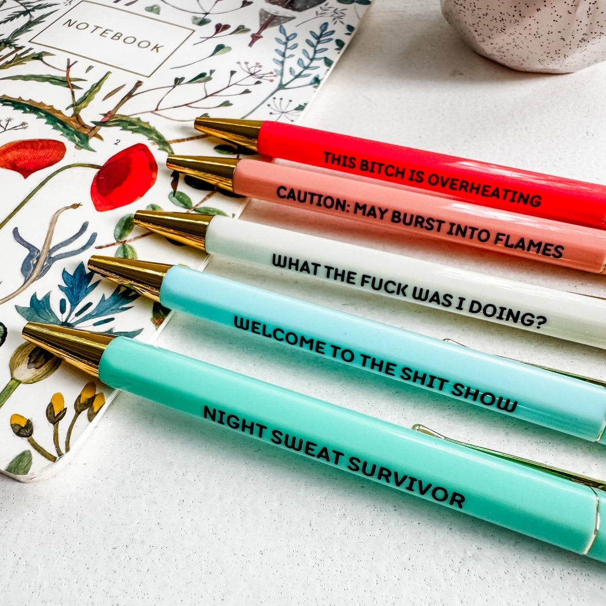 Hotter Than Ever Menopause Pen Set