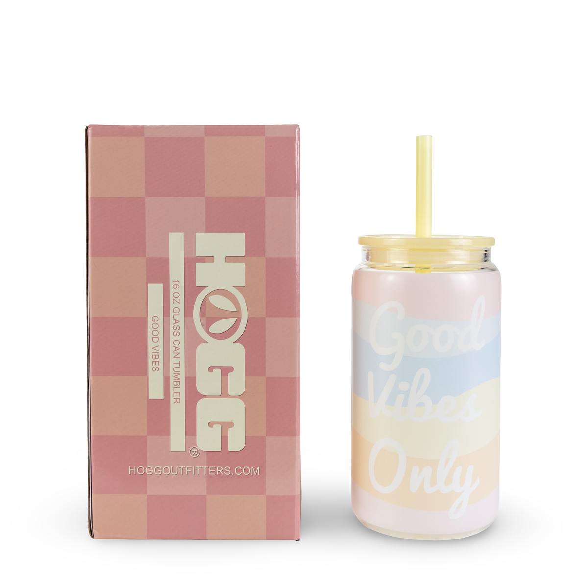 16oz Glass Can Tumbler - Daydream Club