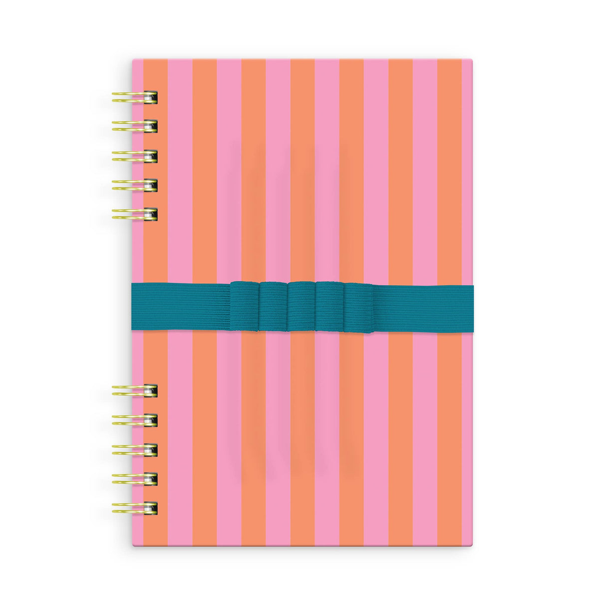 Cabana Stripes Harper Split-Spiral Notebook & Pen Set