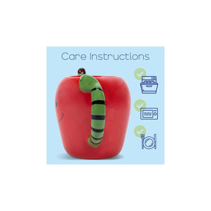 Character Mug Apple Bookworm, 18oz