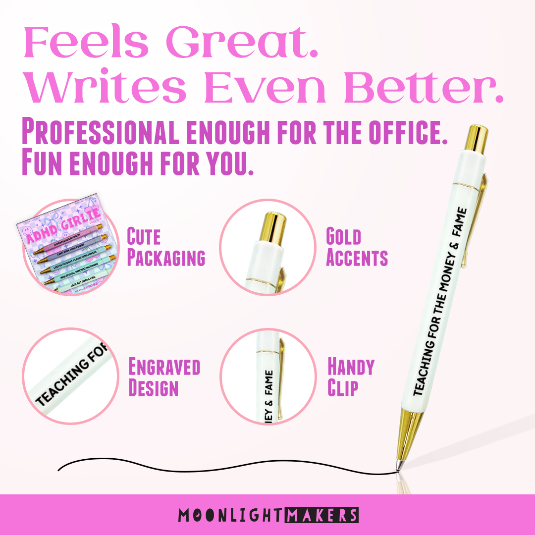 ADHD Girlie Pen Set