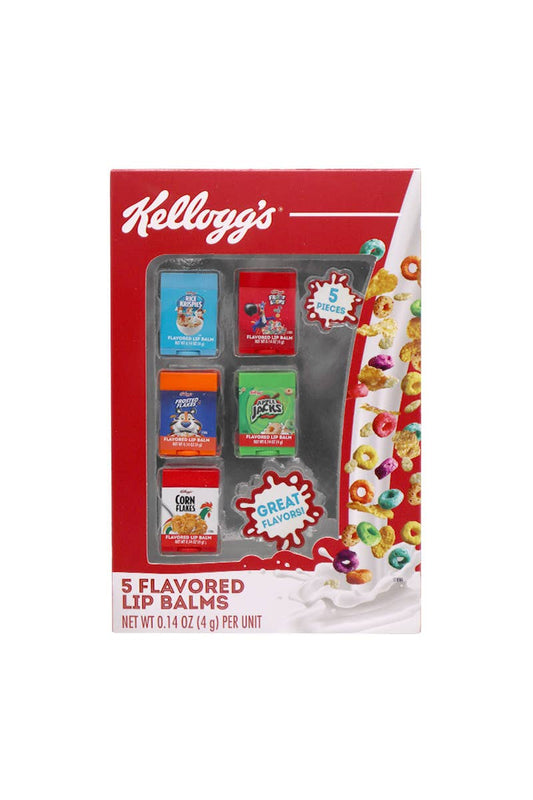 Kellogg's Cereal Flavored Lip Balm Set