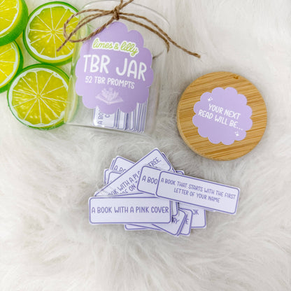 TBR Jar with 52 Reading Prompts