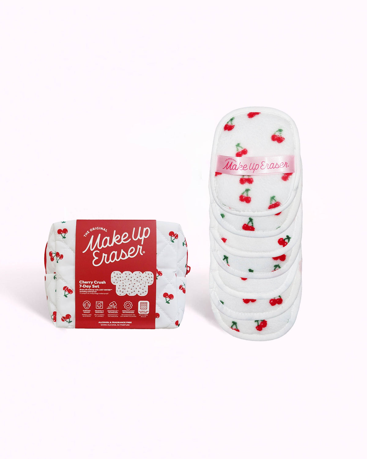 Cherry Crush MakeUp Eraser 7-Day Set