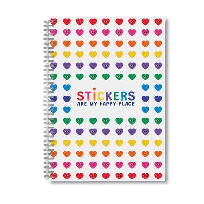 Stickers Are My Happy Place Sticker Release Book