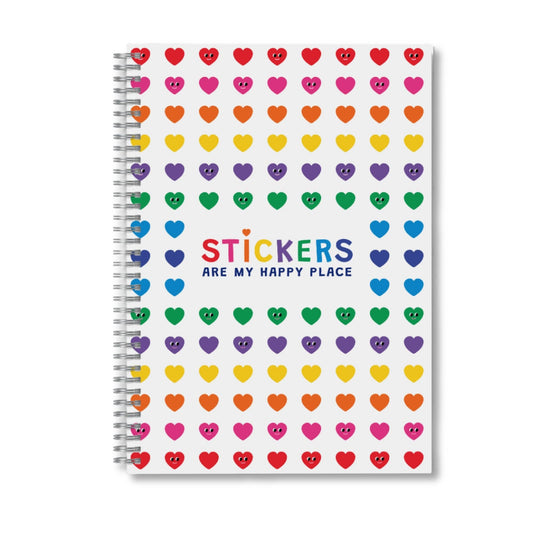 Stickers Are My Happy Place Sticker Release Book