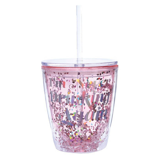 10oz Never Drinking Again Tumbler