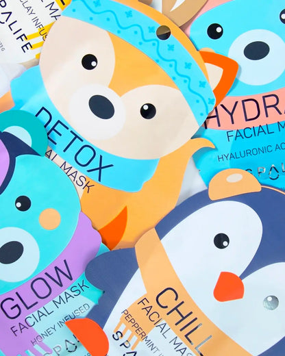 Snow Buddies Facial Mask Bundle - 10 pc