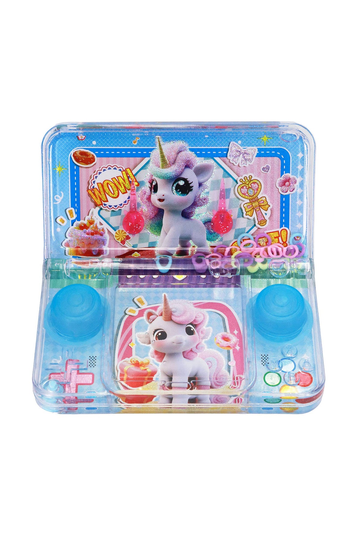 Unicorn Jelly Game Console Water Ring Toss Game
