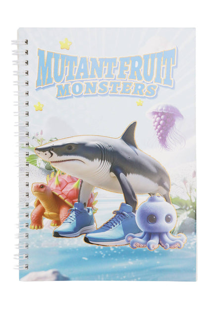 Brain Rot Meme A5 Spiral Bound Notebook
