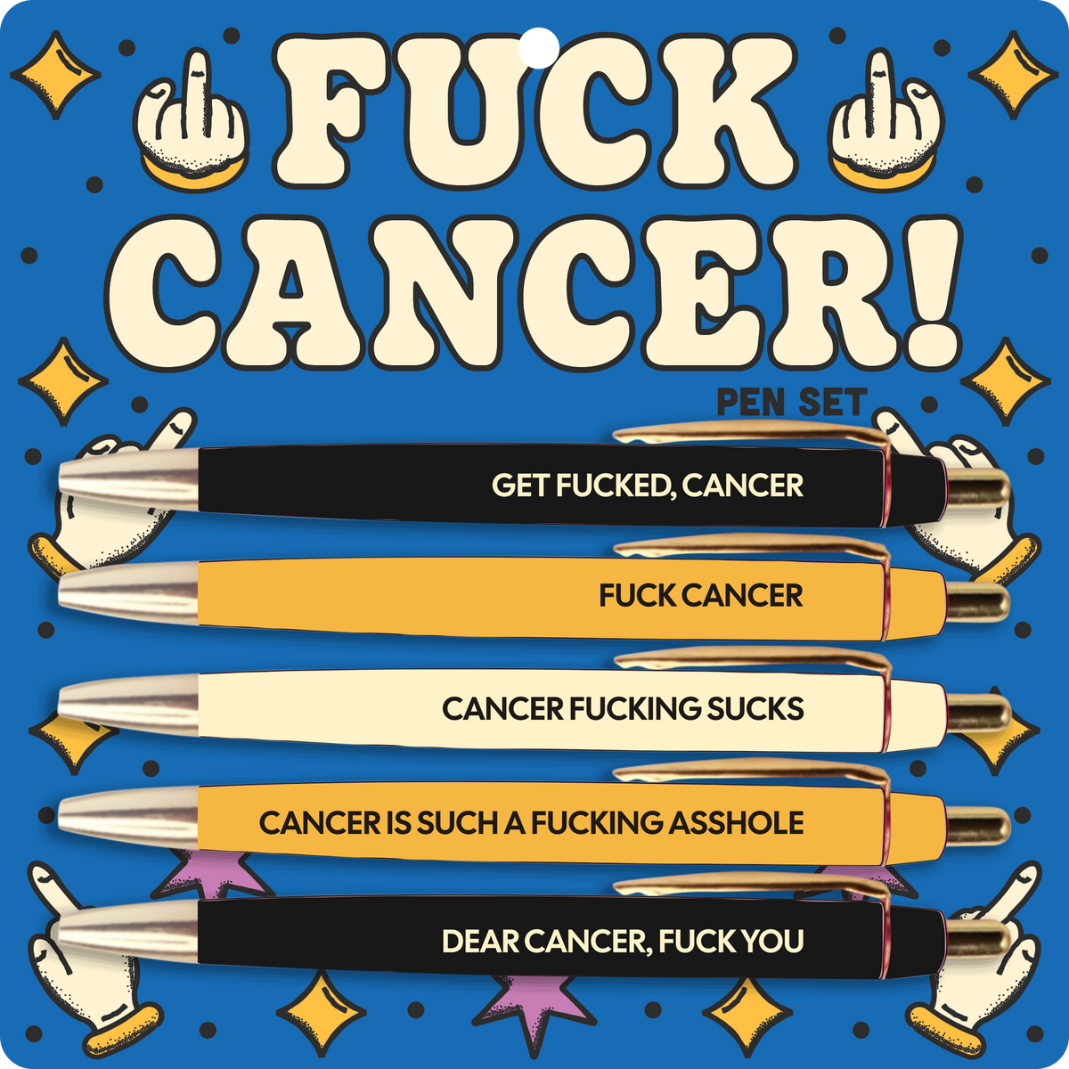 Fuck Cancer Pen Set