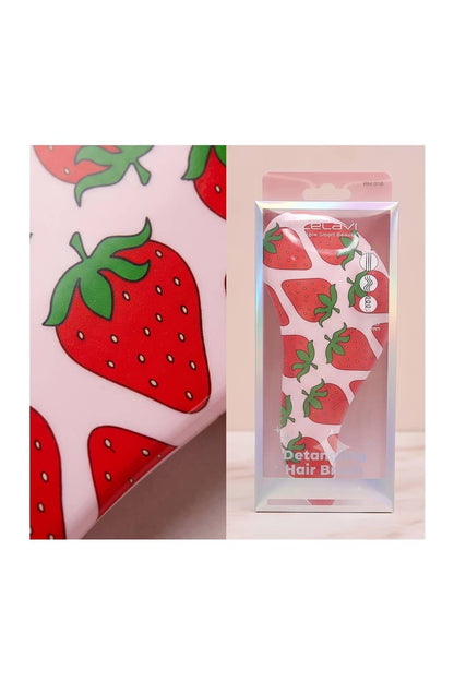 Strawberry Detangling Hair Brush