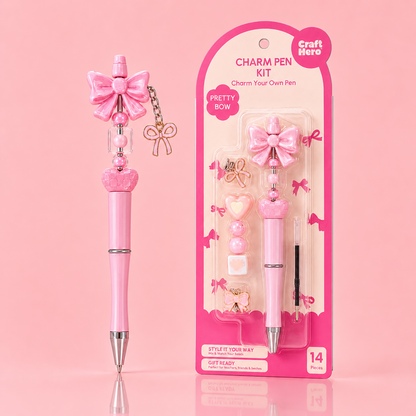 Bead Pen Kit - Pretty Bow
