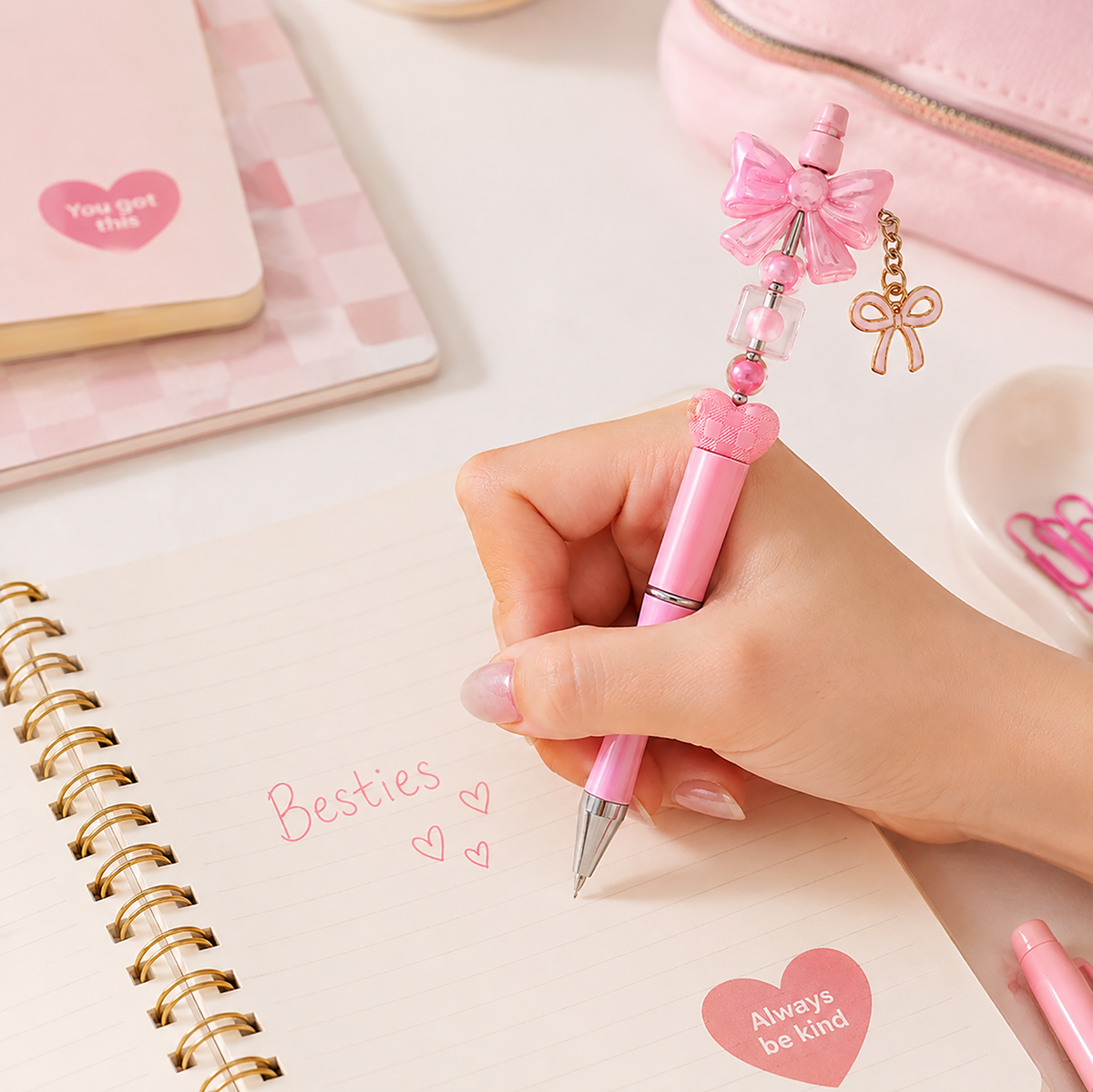 Bead Pen Kit - Pretty Bow